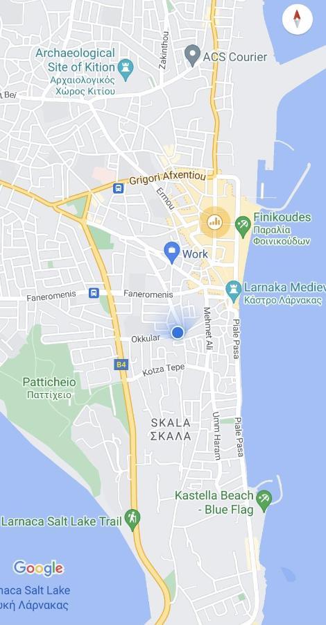 Stefaris "Koutsou Court 105" Lägenhet Larnaca Exteriör bild